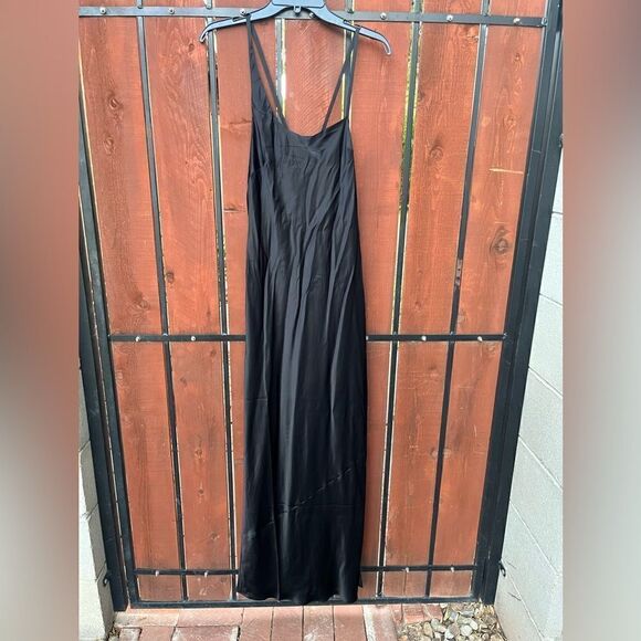 SIR the label Julien Asymmetric Slip Dress black - Picture 2 of 11